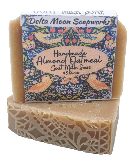 Almond Oatmeal Goat Milk Soap