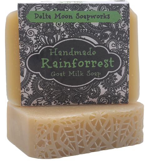 Best Selling Rainforrest Goat Milk Soap, Ready To Ship
