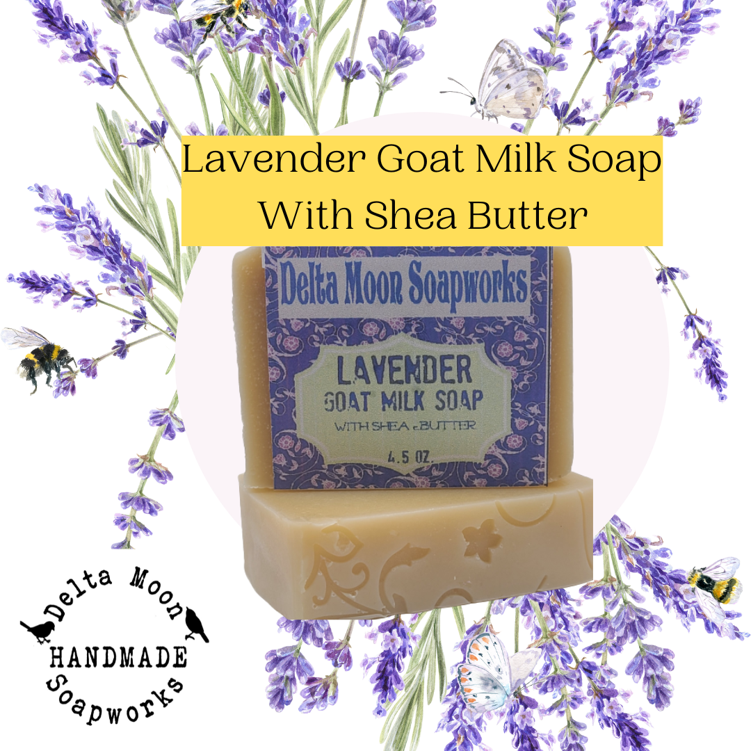 Lavender Goat Milk Soap with Shea Butter